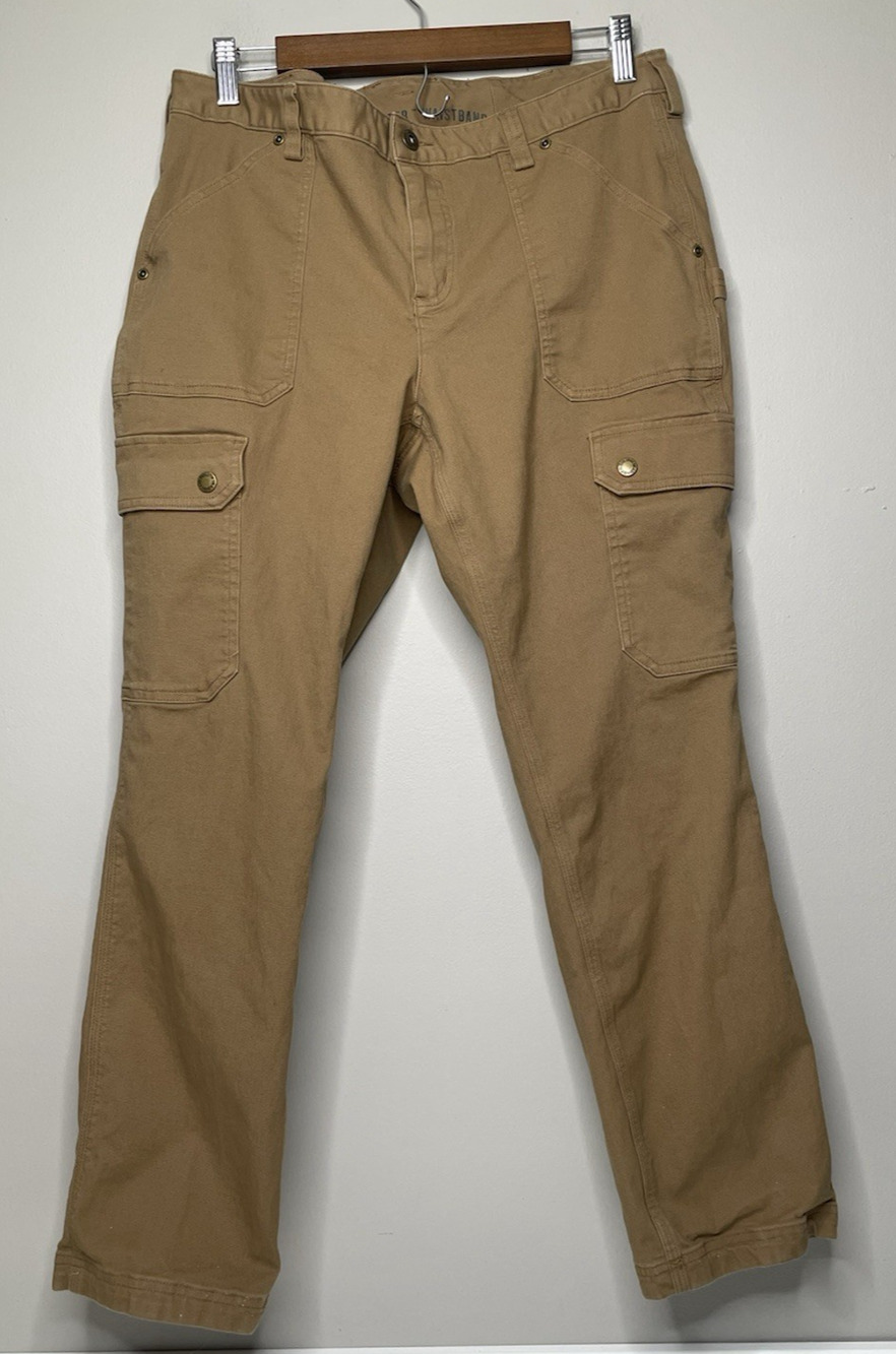 Duluth Trading women’s cargo pants. Size 12 x 29